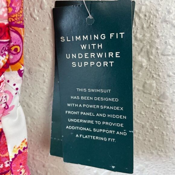 NWT Lauren Ralph Lauren Two-Piece Tankini and Bottoms - Sizes 8 and 10 Available - Picture 2 of 7